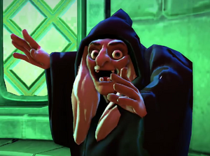 Mizrabel disguised as the Evil Queen in the Castle of Illusion remake