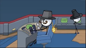 Reginald taking over Henry's absence.