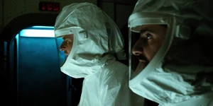 Brenner hearing Shepard's transmission suddenly getting cut off.