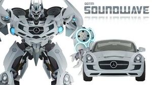 SOUNDWAVE (DOTM) Transform Short Flash Transformers Series