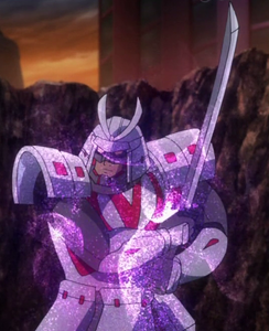 Silver Samurai in Marvel Disk Wars.