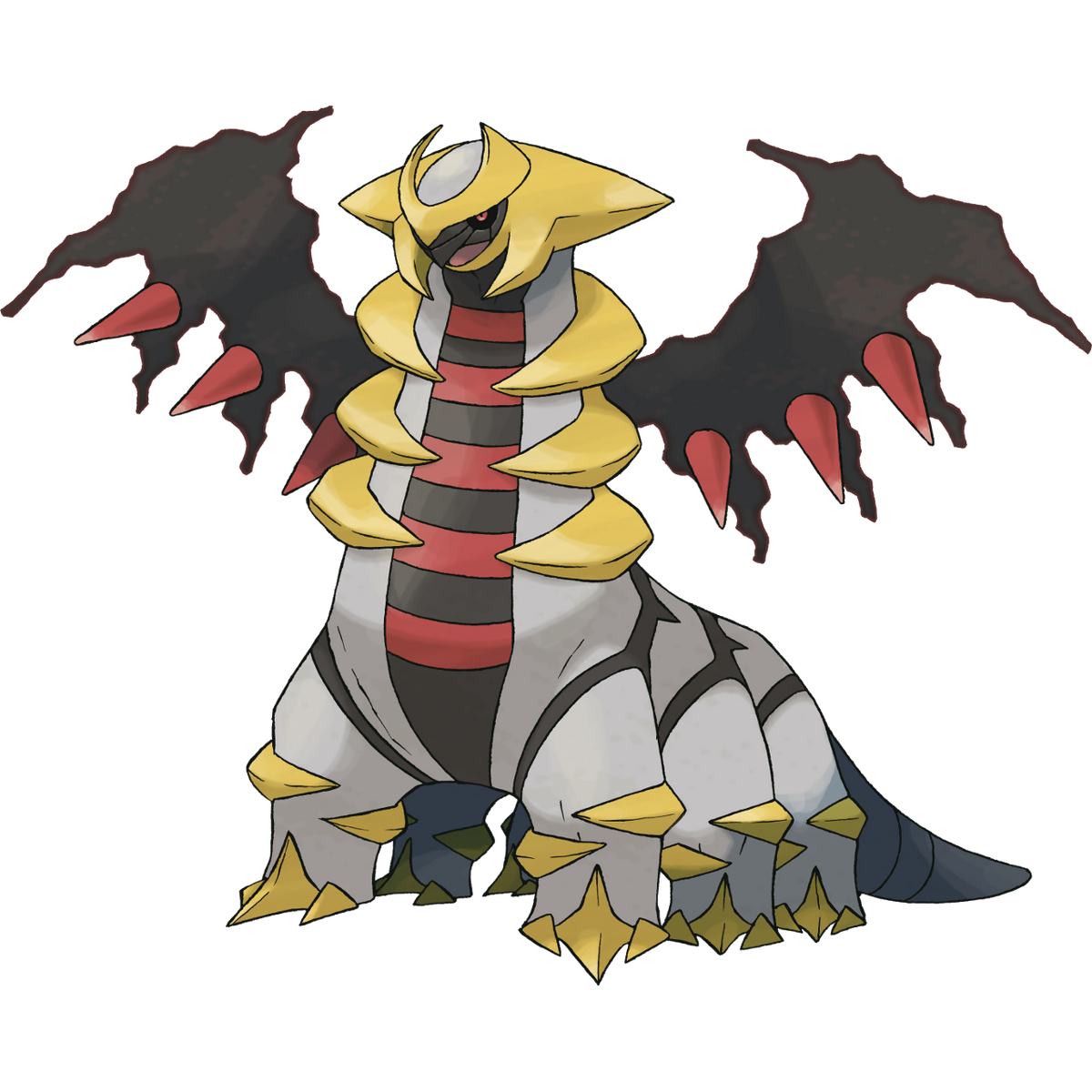 Art] I need to know something from all of you guys? Which of these two  Giratina shinies do you prefer? The original shiny or my remake? If you  like my remake more