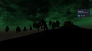 A close-up of Glitchtrap dancing in the Curse of Dreadbear DLC.