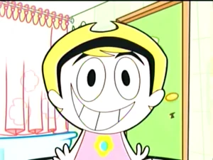 Uh-oh, she's smiling! She has messed with the natural order!