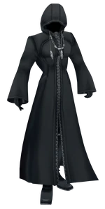 Xemnas known as "Enigmatic Man" in Kingdom Hearts.