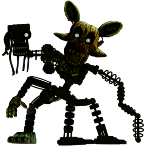 For those of you who say the slumped form in FNAF 3 is shadow