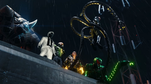 The Sinister Six with Doctor Octopus.
