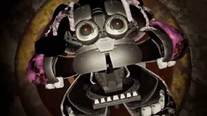 Tangle's jumpscare.
