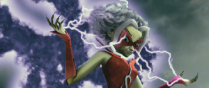 Tharma possesing Stormy.