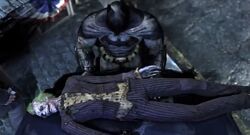 The iconic end to Arkham City