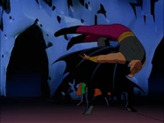 Ubu thrown away by Batman