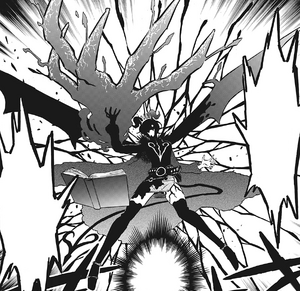 Vanica drawing 70% of her power.