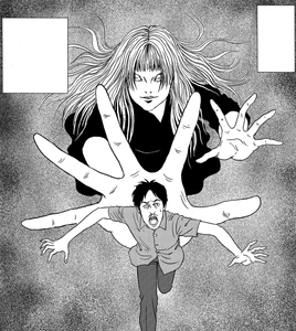 Wataru being chased by Beniko in his dreams.
