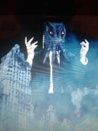 Cthulhu's true form when he is destroying Chicago