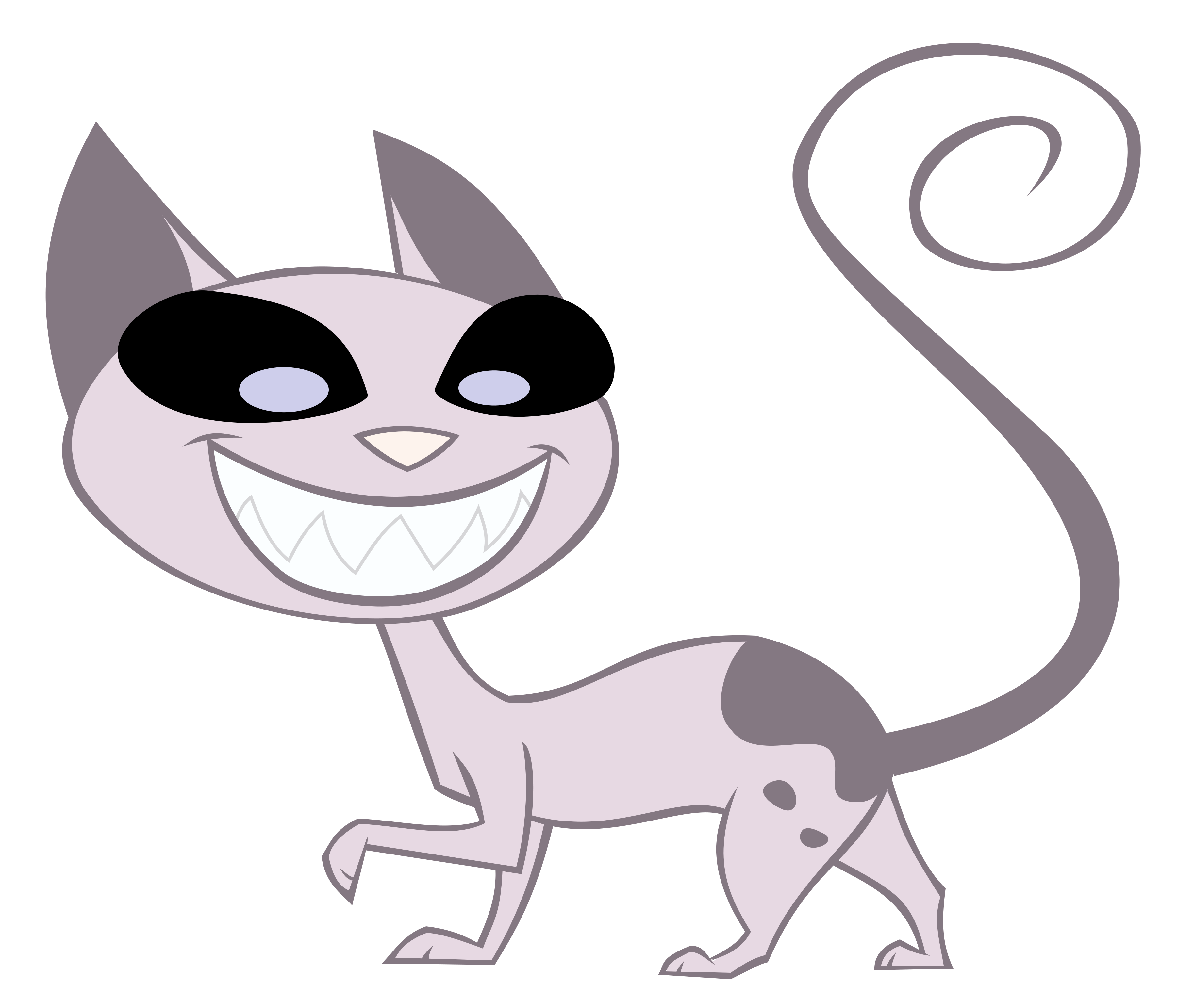evil cat cartoon characters
