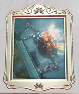 Mushroom Kingdom portrait of Mechawiggler.