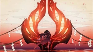 Beelzebul with The Thousand-Armed, Hundred-Eyed God Statue.