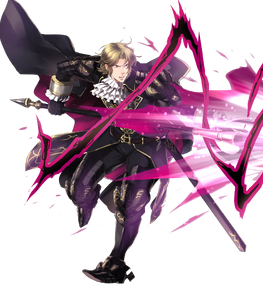 Camus' portrait when executing a special attack in Fire Emblem Heroes