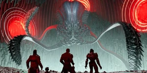 The Dweller-In-Darkness in Marvel's Guardians of the Galaxy.