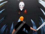 Grand fisher attacks Ichigo