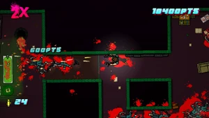 Mark fighting his way through the sewers in "Into the Pit".