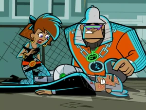 Jack and Maddie check up on an unconscious Vlad.