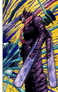 Katana man with JoJo Colors : r/ChainsawMan