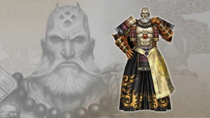 Kiyomori in Warriors Orochi 2.