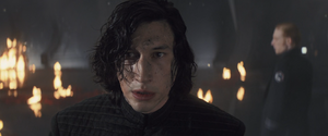 Kylo wakes up throne room