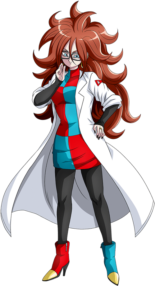 Android 21 Evil Observes Events of DBS Super Hero by