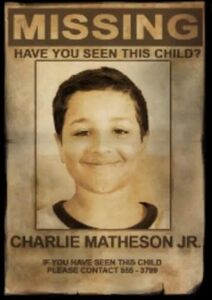 Missing Poster of Charlie.