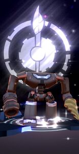 Colossus unit in RWBY: Amity Arena.