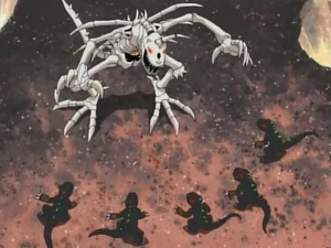 SkullGreymon vs. DarkTyrannomon