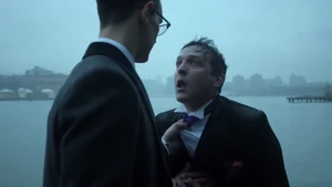 Oswald before being shot by Edward