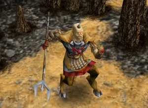 GargarensisFinalNo.png (288 KB) Gargarensis yelling his final "NO!" as Arkantos destroys Poseidon's walking statue.