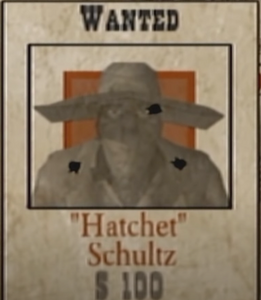 Harry's Wanted Poster.