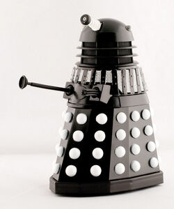 Black variant seen in "Resurrection of the Daleks"