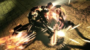 Lewis fighting Juliet