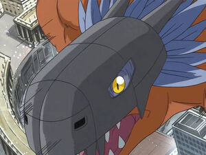 Megadramon in Digimon Adventure 01