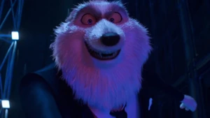 “Oh, I can do whatever I want!”, Jimmy's scary evil grin, enraged by Buster's correct words, as he continues to foolishly proclaim he can do whatever he selfishly wants before making his last attempt to kill Buster, as he smiles evilly believing he’s finally gonna succeed in killing Buster.