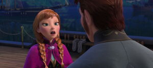 (Anna: The only frozen heart around here is yours.)