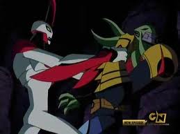 Vilgax fighting Way Big.