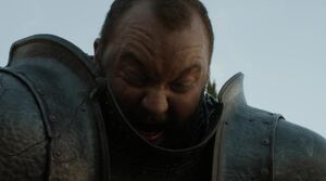 Gregor Clegane's villainous breakdown by the end of "The Mountain and the Viper".