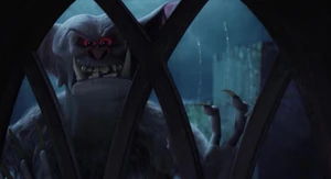 "HUMANS!!" - Bela's breakdown, as he is shocked at the sight of humans at Hotel Transylvania.