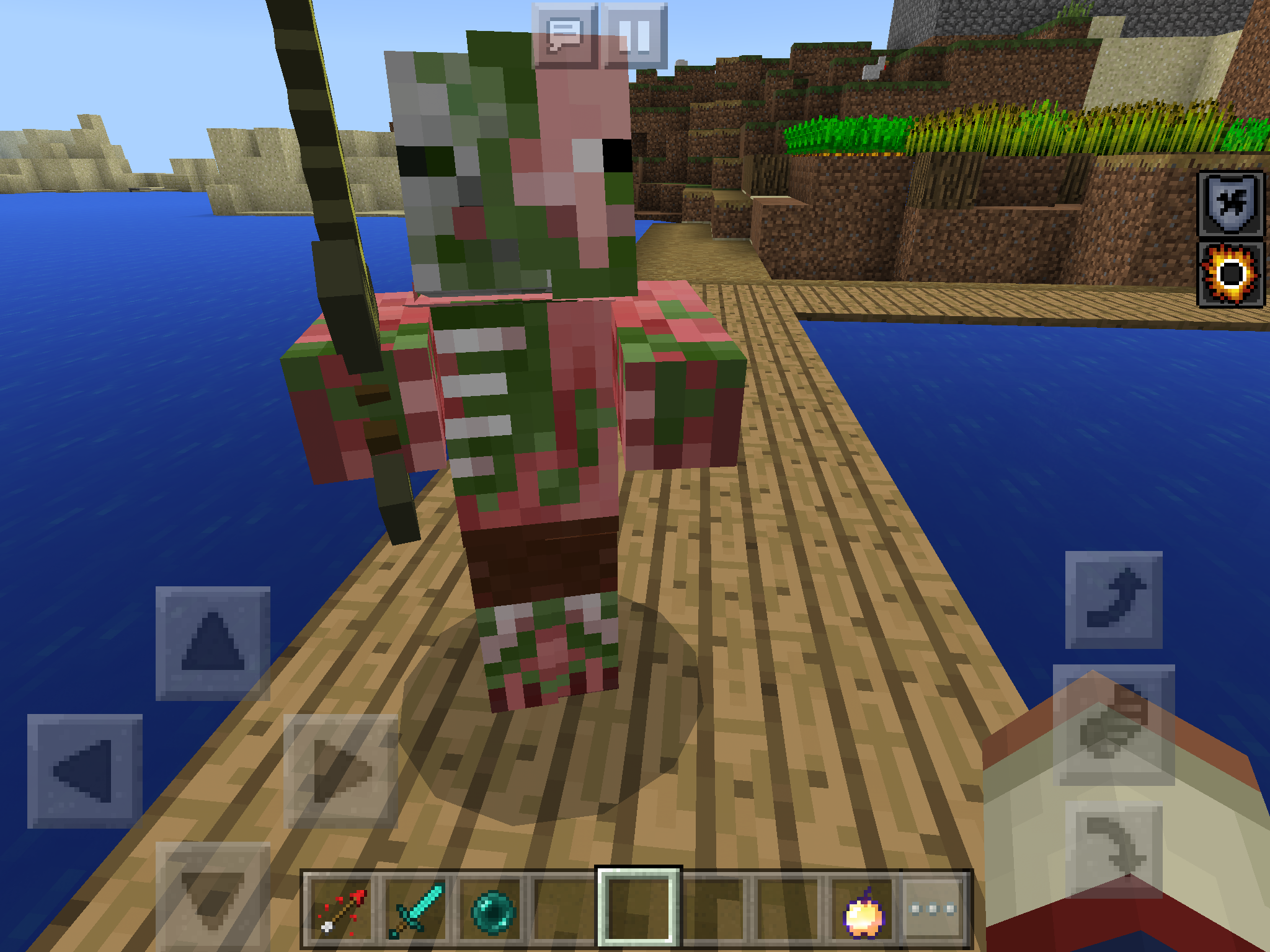 minecraft wallpaper zombie pigman