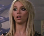 Britney Spears starting to malfunction because of the mojo effects.