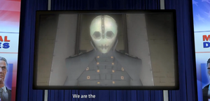 ChildrenLeader.png (452 KB) Lady Arkham addresses the audience at the debate.