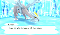 Kyurem in Pokémon Mystery Dungeon: Gates to Infinity