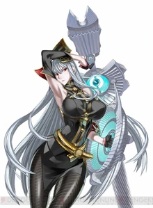 Selvaria in Dengeki Bunko Fighting Climax.