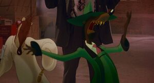 "I'll handle this one." - Greasy about to "register" Jessica Rabbit.